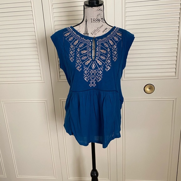 Lucky Brand LA Blouse - Picture 13 of 16